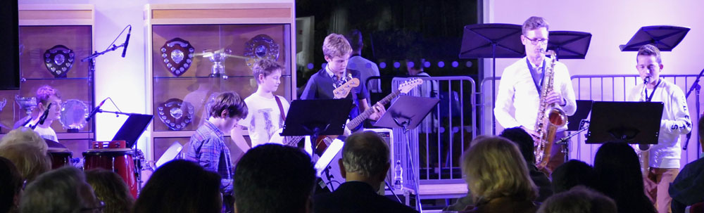 Jazz Gig in the Hospitality Suite, 14th October 2016